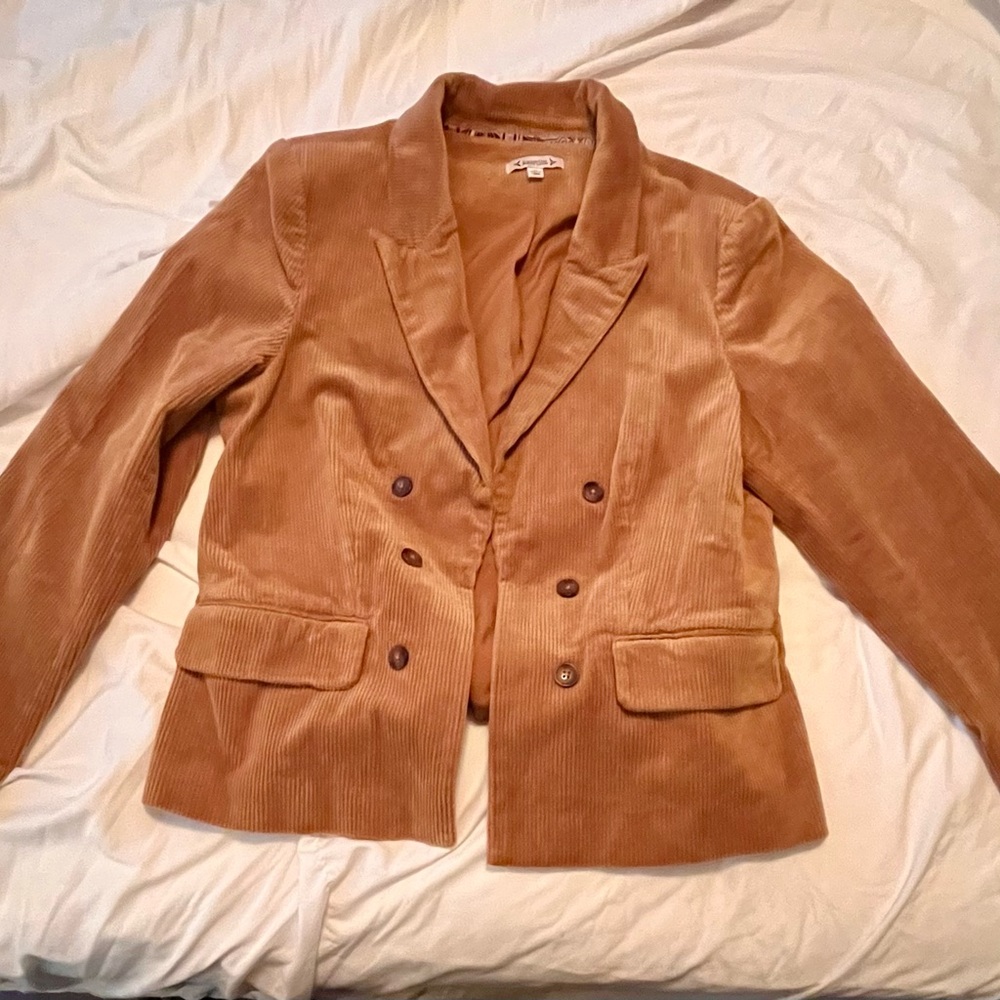 Nanette Lepore Camel Corduroy Jacket